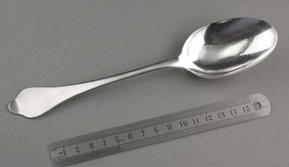 Queen Anne Brittania Silver Dognose Spoon